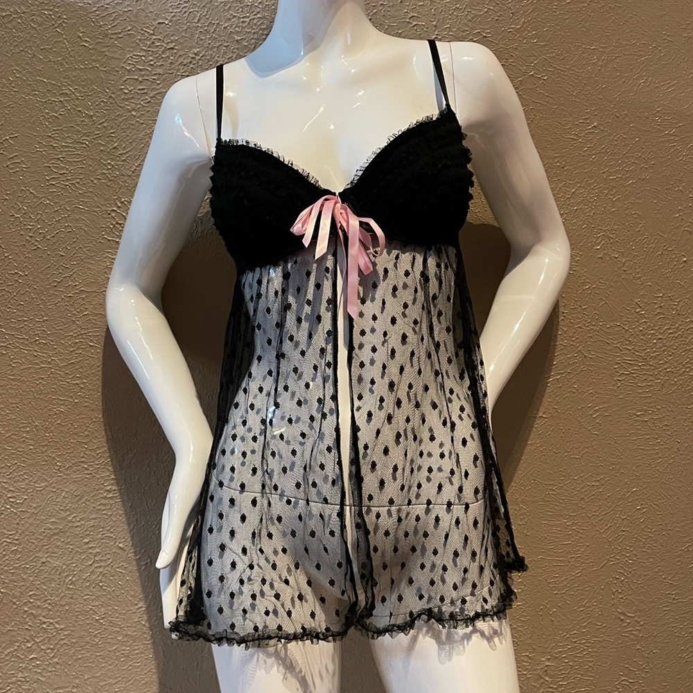 Victoria’s Secret sexy little things black lingerie